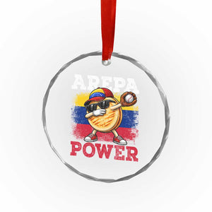 Funny Arepa Power Venezuela Baseball Lover Crystal Glass Ornament Cute Dabbing Arepa TS11 Print Your Wear