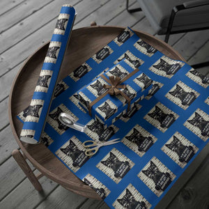 Funny Bad Cat Attitude Wrapping Paper Roll In My Defense I Was Left Unsupervised TS12 Blue Print Your Wear