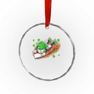 Funny Baseball St Patricks Day Home Plate Drip Crystal Glass Ornament TS11 Print Your Wear