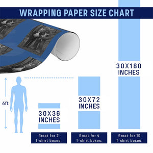 Funny Bigfoot And Trump Easter Selfie Gift Wrapping Paper Roll TS12 Print Your Wear