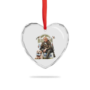 Funny Black Cat Heart Crystal Glass Ornament Bruh Retro Cat Meme Graphic TS02 Print Your Wear