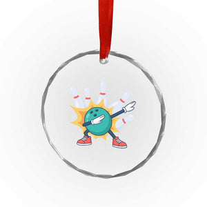 Funny Bowling Ball Dab Crystal Glass Ornament Sports Lover Gift TS12 Print Your Wear