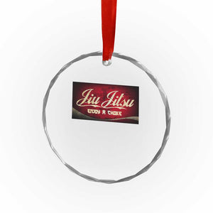 Funny Brazilian Jiu Jitsu Crystal Glass Ornament BJJ Tactical Hugging Choke Jiujitsu Martial Arts TS10 Print Your Wear