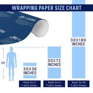 Funny Brazilian Jiu Jitsu Wrapping Paper Roll Jiujitsu Definition BJJ TS10 Print Your Wear