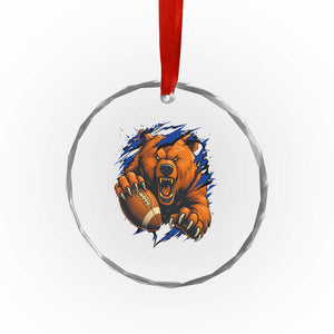 Funny CFB Game Day Crystal Glass Ornament Football Lover TS11 Print Your Wear