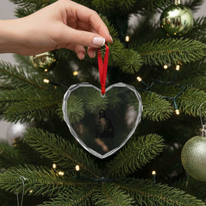 Funny Cheers To The Birthday Boy Heart Crystal Glass Ornament Christmas Christian Faith TS11 Print Your Wear