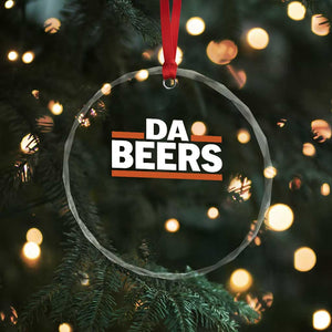 Funny Chicago Beer Lover Crystal Glass Ornament Beer Day Drinking Party TS11 Print Your Wear