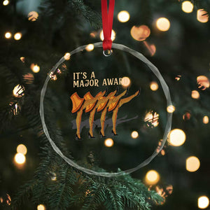 Funny Christmas Movie It's A Major Award Crystal Glass Ornament Italian Leg Lamp TS11 Print Your Wear