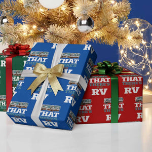 Funny Christmas Movie Wrapping Paper Roll That There's An RV Camping Car Motorhome TS11 Print Your Wear