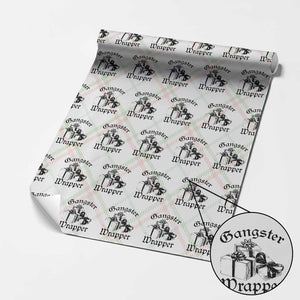 Funny Christmas Wrapping Paper Roll Gangster Wrapper Vintage Presents Gift TS11 Christmas Plaid Print Your Wear