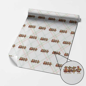 Funny Cinco De Mayo Chicken Squad Wrapping Paper Roll Mexican Party Celebration Gift TS12 Christmas Plaid Print Your Wear