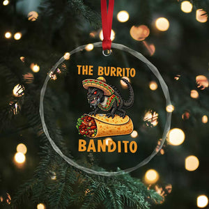 Funny Cinco De Mayo Chupacabra Crystal Glass Ornament The Burrito Bandito TS12 Print Your Wear
