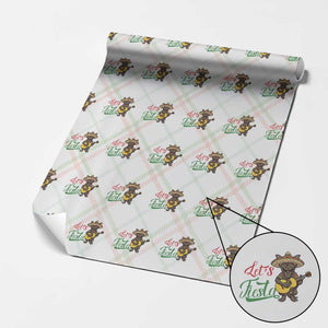 Funny Cinco De Mayo Chupacabra Wrapping Paper Roll Lets Fiesta TS12 Christmas Plaid Print Your Wear