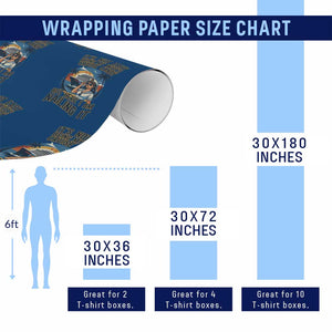 Funny Cruise Wrapping Paper Roll It Is Not Easy Being My Wife's Cruise Candy TS14 Print Your Wear