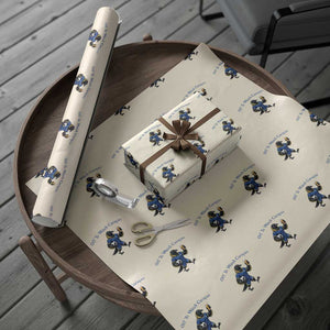 Funny Curacao Bird Soccer Fan Gift Wrapping Paper Roll Off To Watch Curaçao