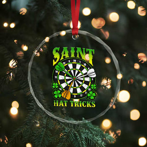 Funny Darts St Patricks Day Gift Crystal Glass Ornament Saint Hat Tricks TS12 Print Your Wear