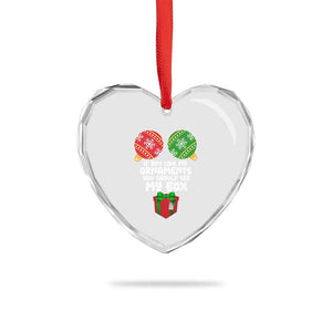 Funny Dirty Christmas Heart Crystal Glass Ornament If You Like My Ornaments Rude Adult Humor Xmas PJs TS10 Print Your Wear
