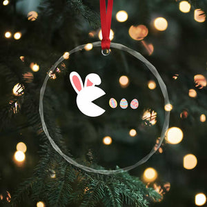 Funny Easter Crystal Glass Ornament Bunny Gamer Egg Hunter TS14 Print Your Wear