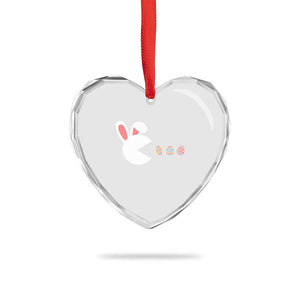 Funny Easter Heart Crystal Glass Ornament Bunny Gamer Egg Hunter TS14 Print Your Wear