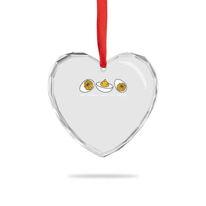 Funny Easter Heart Crystal Glass Ornament You Know Why Im Here TS10 Print Your Wear