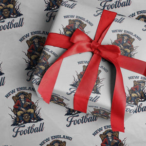 Funny George Washington NE Football Lover Gift Wrapping Paper Roll TS12 White Print Your Wear
