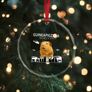 Funny Giant Guinea Pig Monster Roaring Tokyo Japan Crystal Glass Ornament Guineapigzilla TS12 Print Your Wear