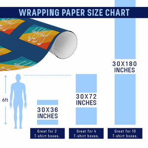 Funny Golf Clubs Wrapping Paper Roll Life Is Full Of Important Choices TS12 Print Your Wear