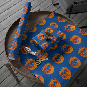 Funny Halloween Mothman Cryptid Creatures Wrapping Paper Roll TS11 Blue Print Your Wear