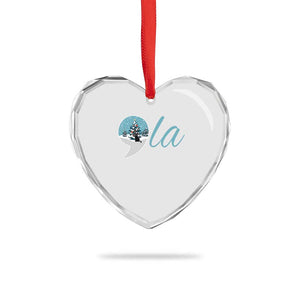 Funny Harris Xmas Heart Crystal Glass Ornament Comma La Kamala Snowglobe Black Cat Xmas TS11 Print Your Wear