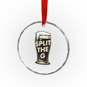 Funny Irish Beer Slit The G Crystal Glass Ornament Stout Beer Drinking Lover TS11 Print Your Wear