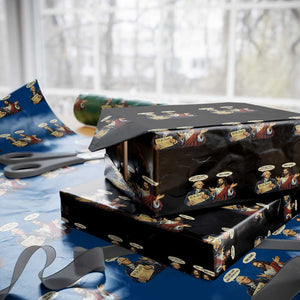 Funny Its Like They Didnt Listen At All Bro Same Meme Wrapping Paper Roll TS11 Black Print Your Wear