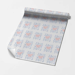 Funny IVF Wrapping Paper Roll Triggered Goose On The Loose Infertility Support TS10 White Print Your Wear