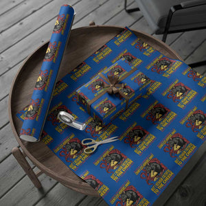 Funny Japanese Rat Lover Wrapping Paper Roll I Remain Faithful To The Cheese Retro Vintage Japan TS02 Blue Print Your Wear