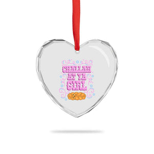 Funny Jewish Holiday Heart Crystal Glass Ornament Challah At Ya Girl Gift TS12 Print Your Wear