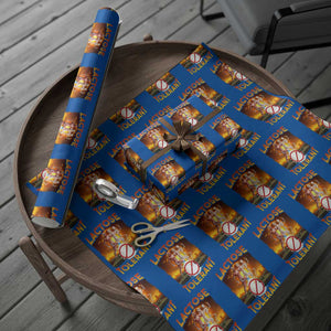 Funny Lactose Tolerant Wrapping Paper Roll Ironic Sarcastic Funny Humor Cringe Meme TS11 Blue Print Your Wear