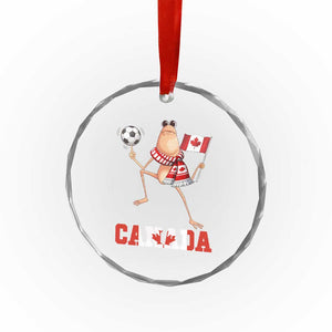 Funny Marcus The Worm Crystal Glass Ornament Canadian Pride Soccer Gift TS12 Print Your Wear