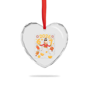 Funny Marcus The Worm Six Seven Meme Heart Crystal Glass Ornament Lunar New Year 2026 Gift TS12 Print Your Wear