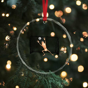 Funny Marcus The Worm Soccer Goalkeeper Gift Crystal Glass Ornament TS12 Print Your Wear