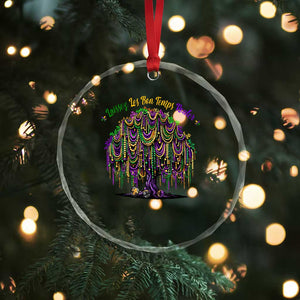 Funny Mardi Gras Bead Tree Carnival New Orleans Coconut Crystal Glass Ornament TS11 Print Your Wear