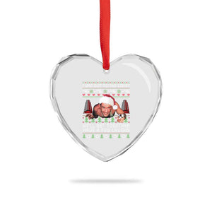 Funny Nakatomi Plaza Christmas Heart Crystal Glass Ornament Come Out To The Coast John Xmas 80's Die Movie TS11 Print Your Wear