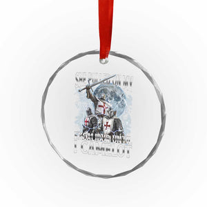 Funny Offensive Knight Meme Crystal Glass Ornament She Pulled On My Excalibur Bootleg TS10 Print Your Wear