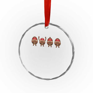 Funny Ohio Buckeye Crystal Glass Ornament Proud Ohio Sports Game Day TS11 Print Your Wear