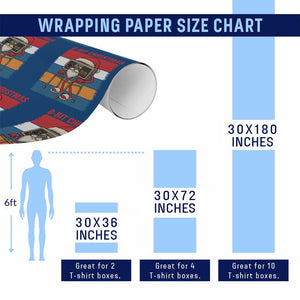 Funny Old Gamer Christmas Wrapping Paper Roll Retro 80s 90s Video Game TS14 Print Your Wear
