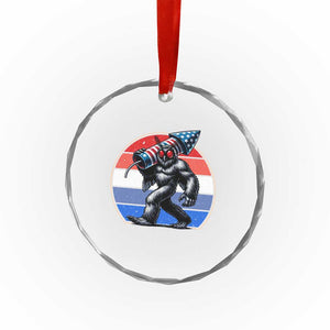 Funny Patriotic Mothman Crystal Glass Ornament West Virginia Cryptid Lover Gift TS12 Print Your Wear