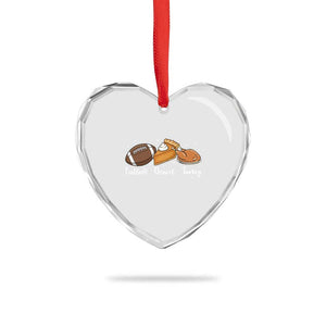 Funny Political Fall Season Heart Crystal Glass Ornament Football Dessert Turkey Thanksgiving TS11 Print Your Wear