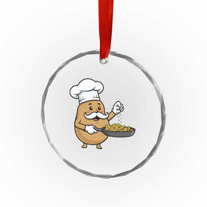Funny Potato Cooking French Fries Crystal Glass Ornament Food Lover Gift TS12 Print Your Wear