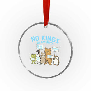 Funny Protest Animals Abolish Ice Crystal Glass Ornament Minneapolis USA Support Gift TS12 Print Your Wear