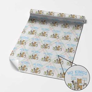 Funny Protest Animals Abolish Ice Wrapping Paper Roll Minneapolis USA Support Gift TS12 Christmas Plaid Print Your Wear