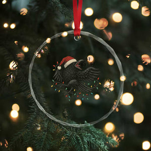 Funny Raven Six Seven Meme Crystal Glass Ornament Christmas Gift For Gen Z TS12 Print Your Wear