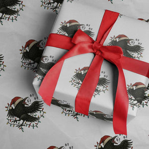 Funny Raven Six Seven Meme Wrapping Paper Roll Christmas Gift For Gen Z TS12 White Print Your Wear